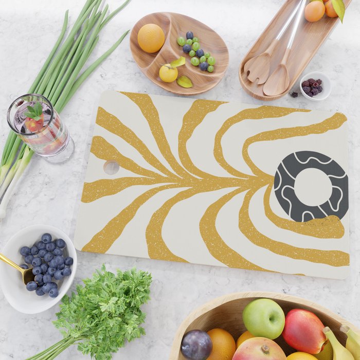 Modern Vase #5 Cutting Board Gallery Image 2