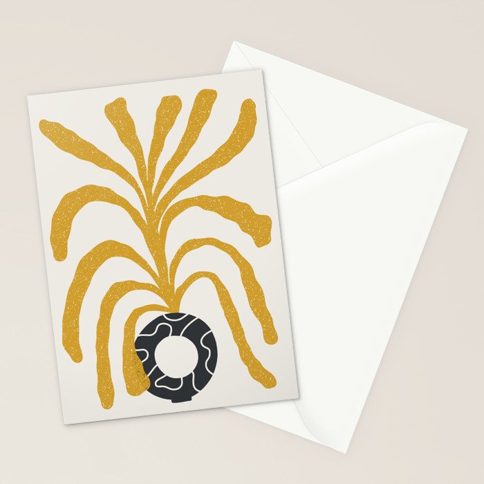 Modern Vase #5 Stationery Card Gallery Image 2