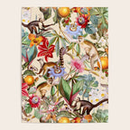Animal and Floral Pattern Poster Gallery Image 4