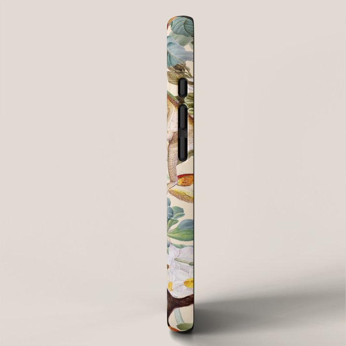 Animal and Floral Pattern iPhone Case Gallery Image 2