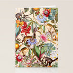 Animal and Floral Pattern Stationery Card Gallery Image 2