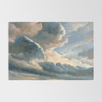Summer Storm Clouds Antique Oil Painting Rug Gallery Image 2