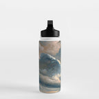 Summer Storm Clouds Antique Oil Painting Water Bottle Gallery Image 3