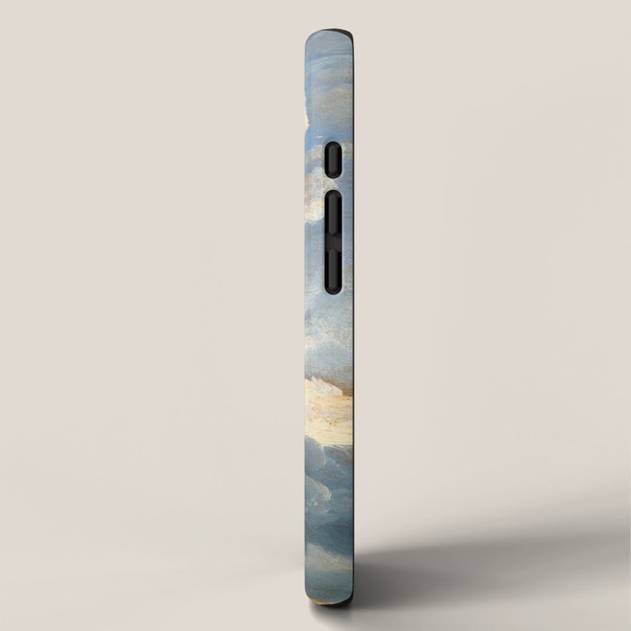 Summer Storm Clouds Antique Oil Painting iPhone Case Gallery Image 2