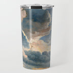 Summer Storm Clouds Antique Oil Painting Travel Mug Gallery Image 1