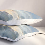 Summer Storm Clouds Antique Oil Painting Pillow Sham Gallery Image 3