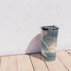 Summer Storm Clouds Antique Oil Painting Travel Mug Gallery Image 4