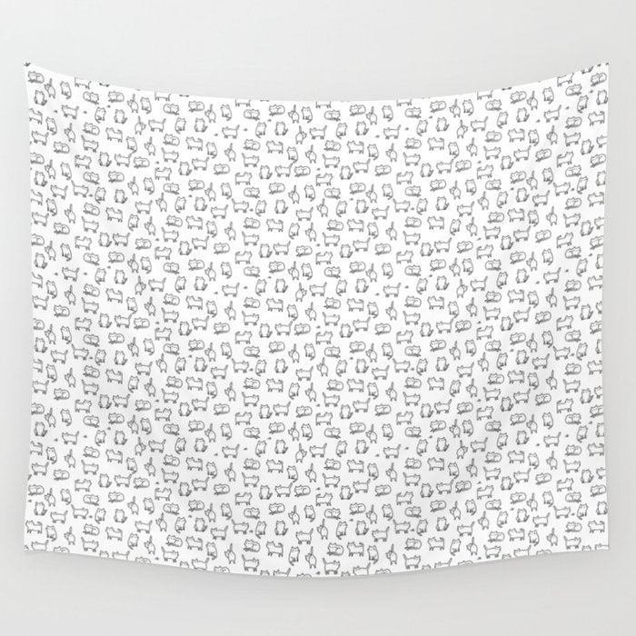 Cats, cats, cats Wall Tapestry Gallery Image 4