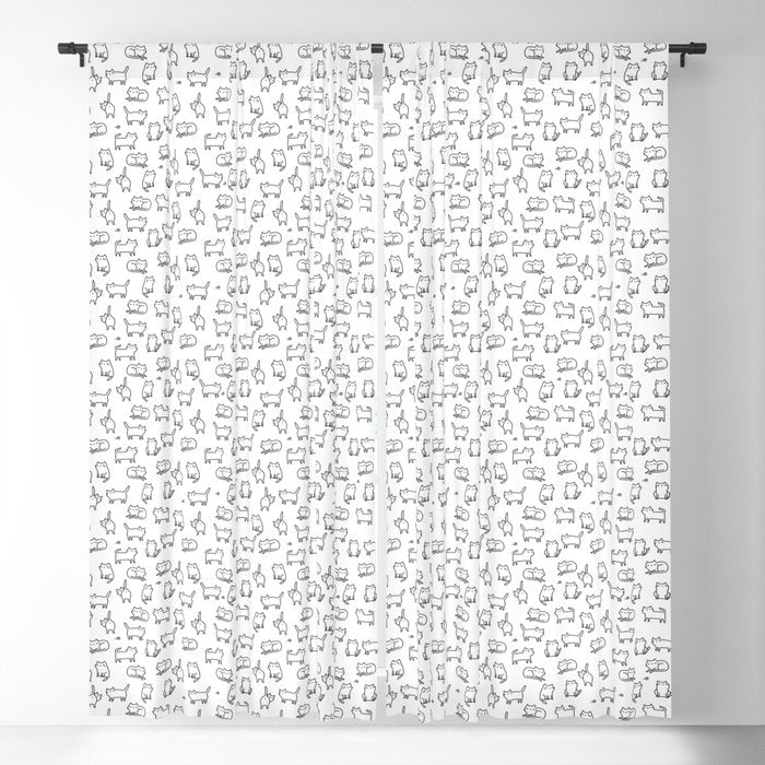 Cats, cats, cats Window Curtain Gallery Image 5