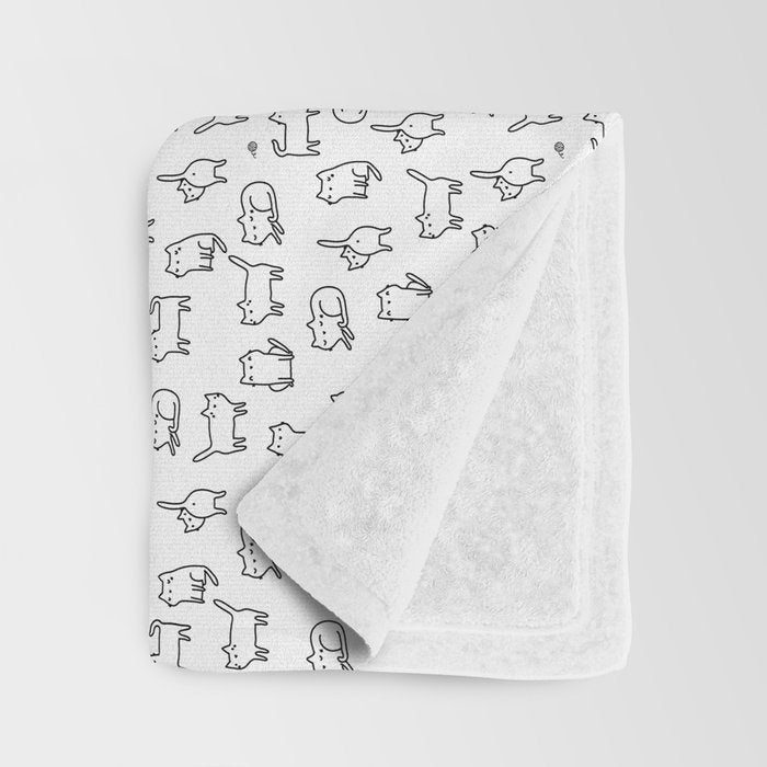 Cats, cats, cats Throw Blanket Gallery Image 3