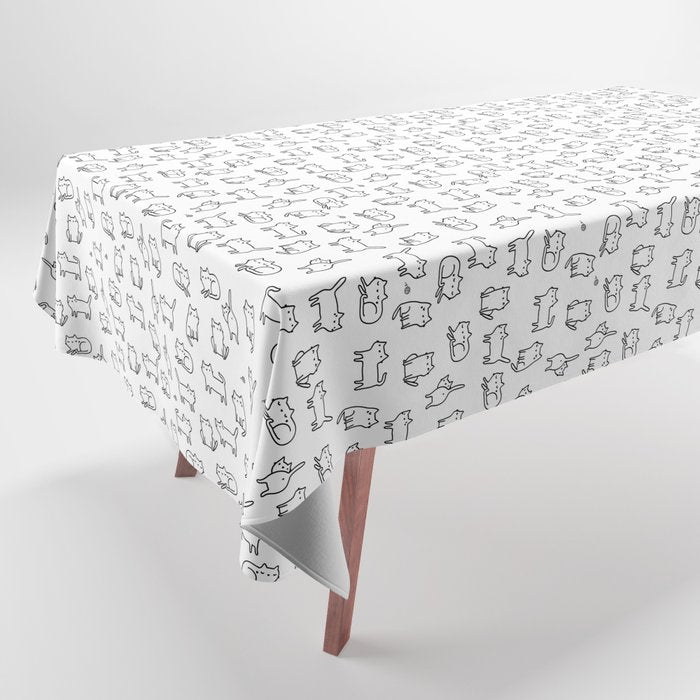Cats, cats, cats Tablecloth Gallery Image 1