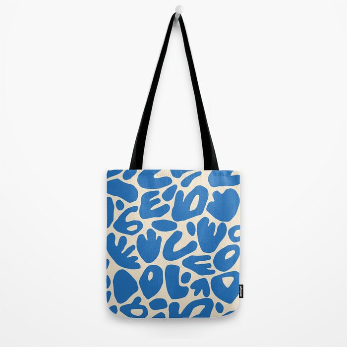 Abstract organic nature shape art pattern Tote Bag Gallery Image 2