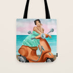 Seaside Reverie Tote Bag Gallery Image 1