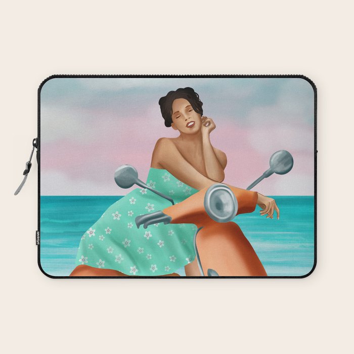 Seaside Reverie Laptop Sleeve Gallery Image 1