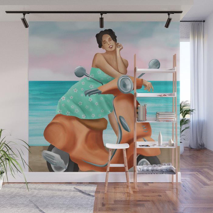 Seaside Reverie Wall Mural Gallery Image 1
