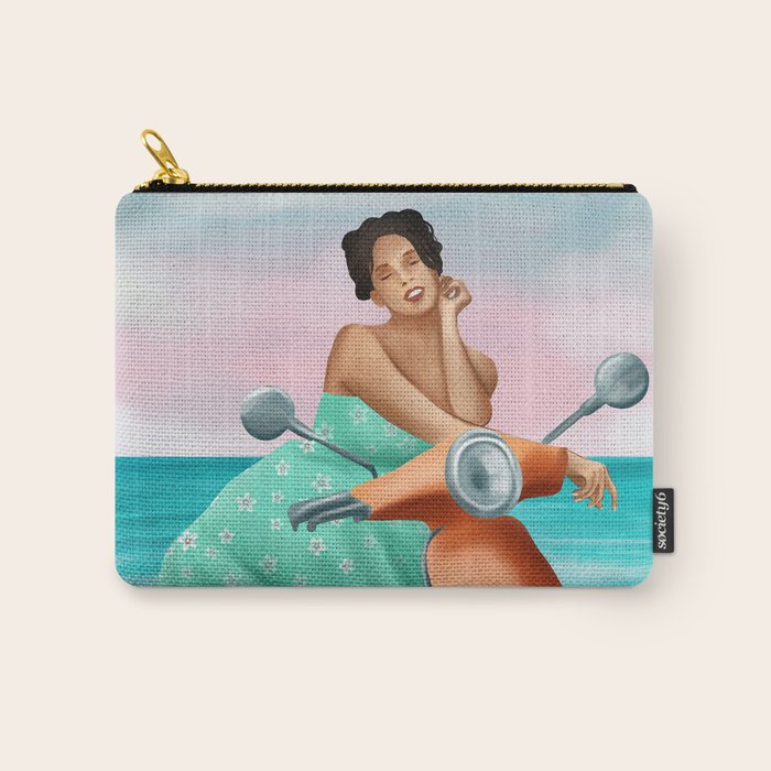Seaside Reverie Carry All Pouch Gallery Image 1