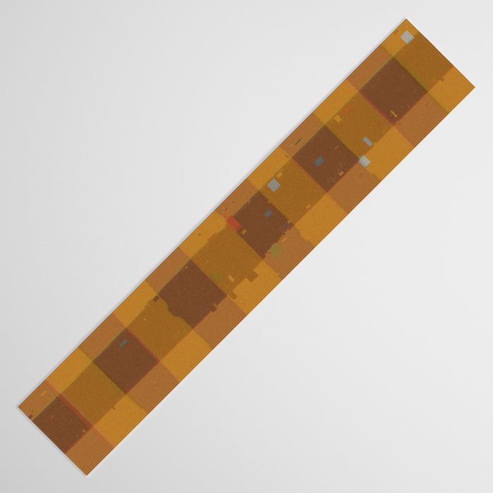 Golden gingham Table Runner Gallery Image 3