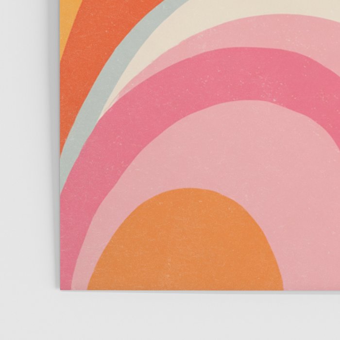 Psychedelic 70s Swirl Pattern - Retro Groovy Abstract Wave Poster Gallery Image 3