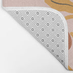 Loneliness Botanical Painting Bath Mat Gallery Image 2