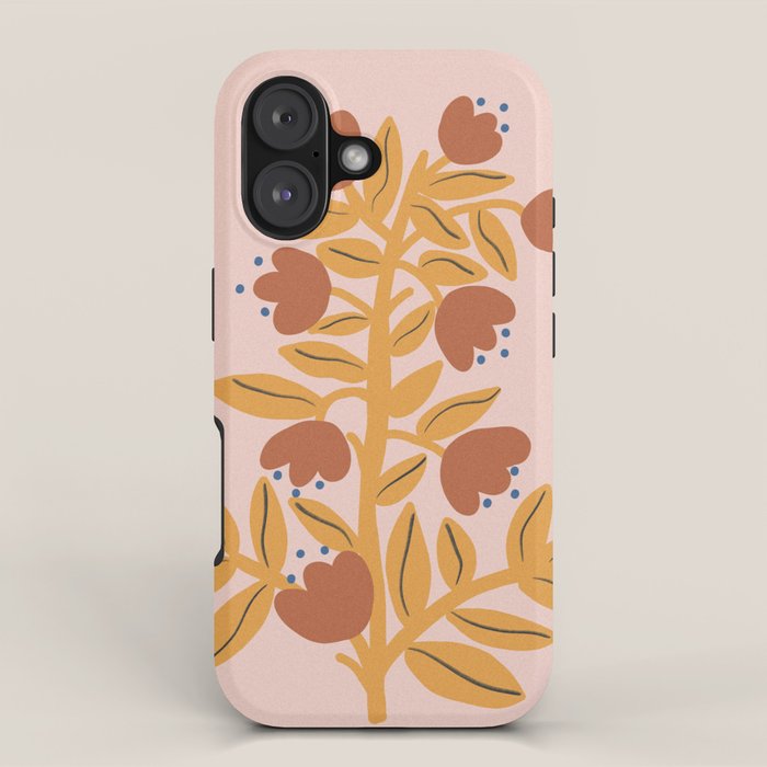 Loneliness Botanical Painting iPhone Case Gallery Image 1