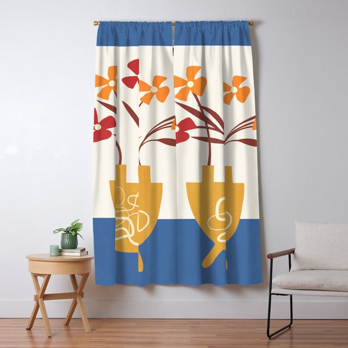 Bloom in Form 5 Window Curtain Gallery Image 1