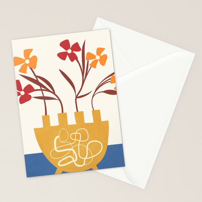 Bloom in Form 5 Stationery Card Gallery Image 2