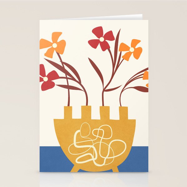 Bloom in Form 5 Stationery Card Gallery Image 2