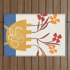 Bloom in Form 5 Outdoor Rug Gallery Image 1