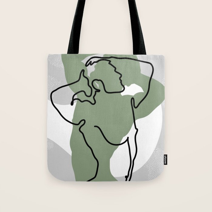NOODDOOD Lines 16 Tote Bag Gallery Image 1