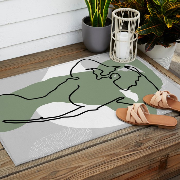 NOODDOOD Lines 16 Outdoor Rug Gallery Image 2