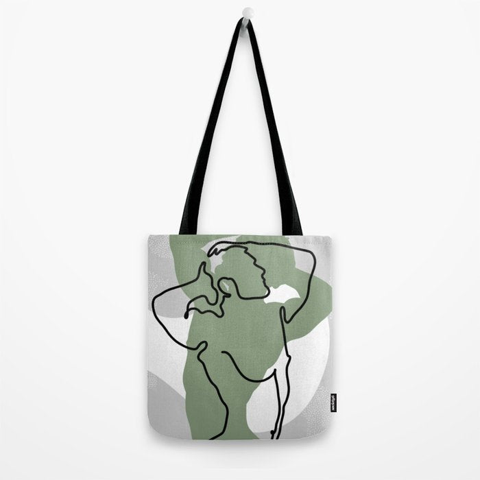 NOODDOOD Lines 16 Tote Bag Gallery Image 2