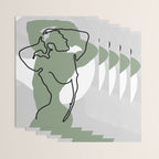 NOODDOOD Lines 16 Wrapping Paper Gallery Image 3