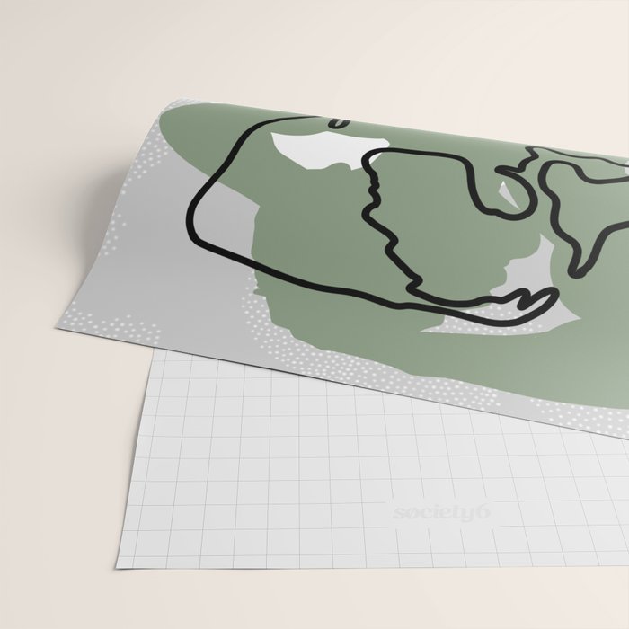 NOODDOOD Lines 16 Wrapping Paper Gallery Image 2