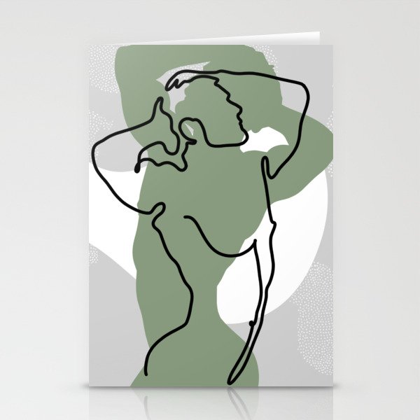 NOODDOOD Lines 16 Stationery Card Gallery Image 1
