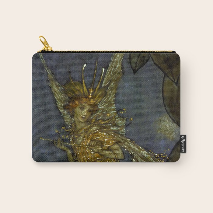 âThe Fairy Queenâ Fairy Tale Art by Edmund Dulac Carry All Pouch Gallery Image 1