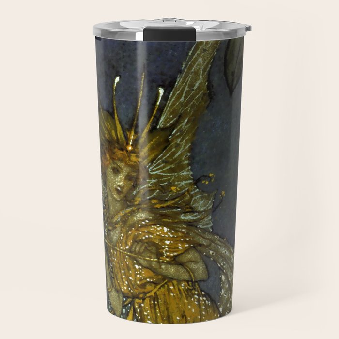 âThe Fairy Queenâ Fairy Tale Art by Edmund Dulac Travel Mug Gallery Image 1
