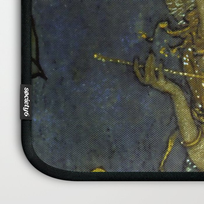 âThe Fairy Queenâ Fairy Tale Art by Edmund Dulac Laptop Sleeve Gallery Image 3