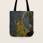 âThe Fairy Queenâ Fairy Tale Art by Edmund Dulac Tote Bag Gallery Image 1