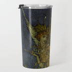 âThe Fairy Queenâ Fairy Tale Art by Edmund Dulac Travel Mug Gallery Image 3