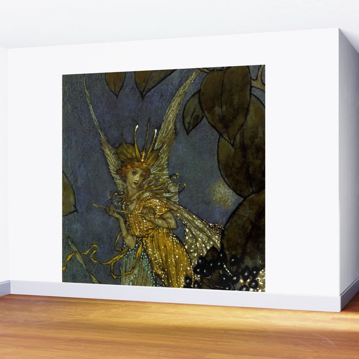 âThe Fairy Queenâ Fairy Tale Art by Edmund Dulac Wall Mural Gallery Image 2
