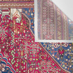 Qashqaâi  Antique Fars Persian Rug Print Wall Tapestry Gallery Image 3