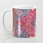 Qashqaâi  Antique Fars Persian Rug Print Coffee Mug Gallery Image 3