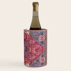 Qashqaâi  Antique Fars Persian Rug Print Wine Chiller Gallery Image 3