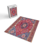 Qashqaâi  Antique Fars Persian Rug Print Jigsaw Puzzle Gallery Image 2