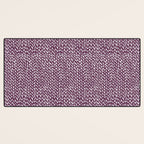Hand Knit Plum Desk Mat Gallery Image 3