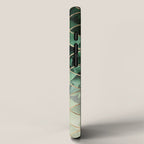 Leaves And Cubes iPhone Case Gallery Image 2