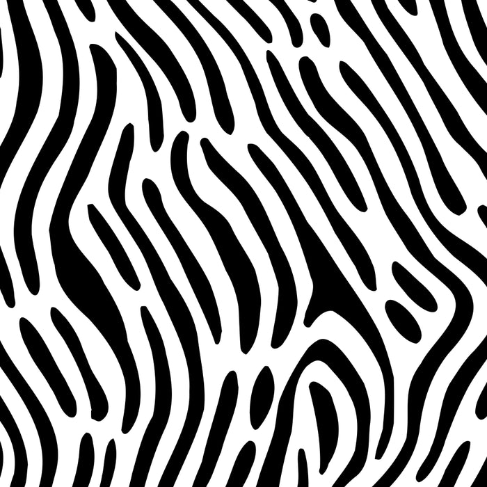 Black and white zebra stripe print art pattern Coffee Mug Gallery Image 2
