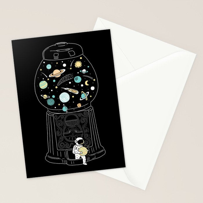 My Childhood Universe 2 Stationery Card Gallery Image 2