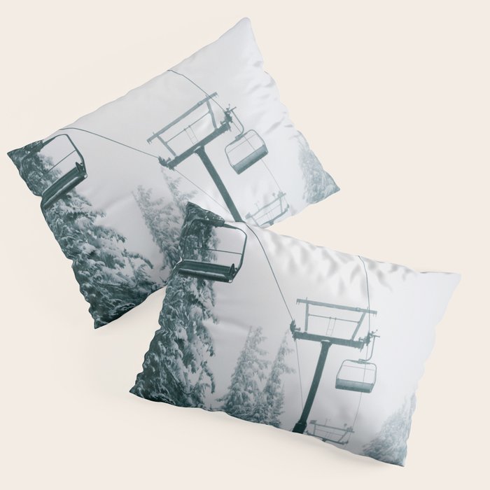 Ski Lift II Pillow Sham Gallery Image 3