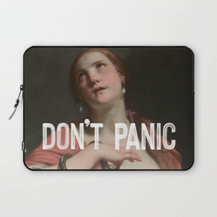Don't Panic Laptop Sleeve Gallery Image 1